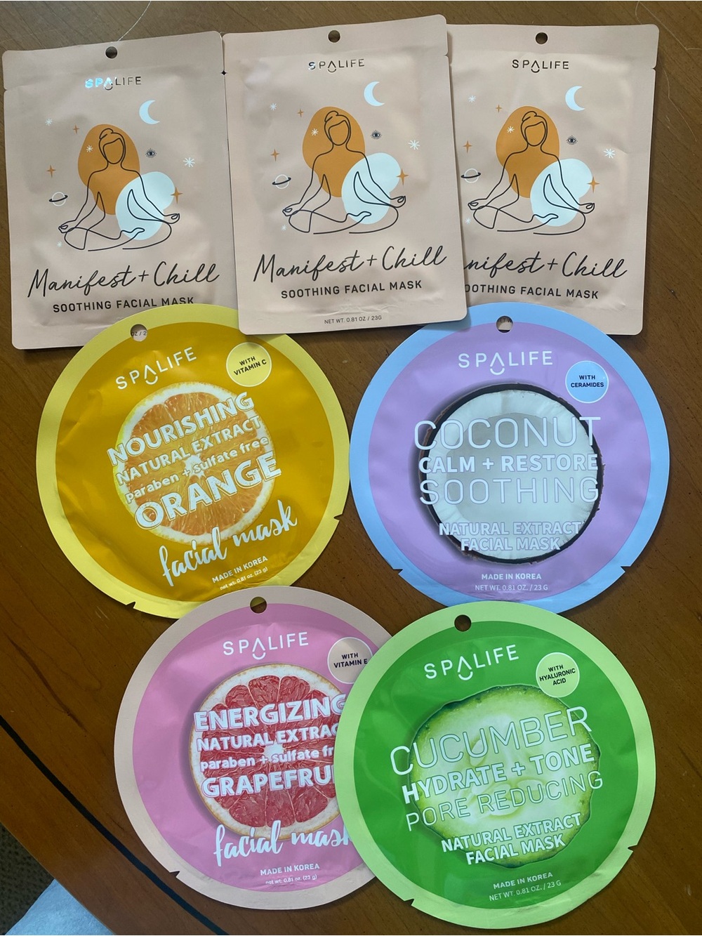 Korean Skincare Manifest + Chill Soothing Facial Masks— and 4 more. 7total!